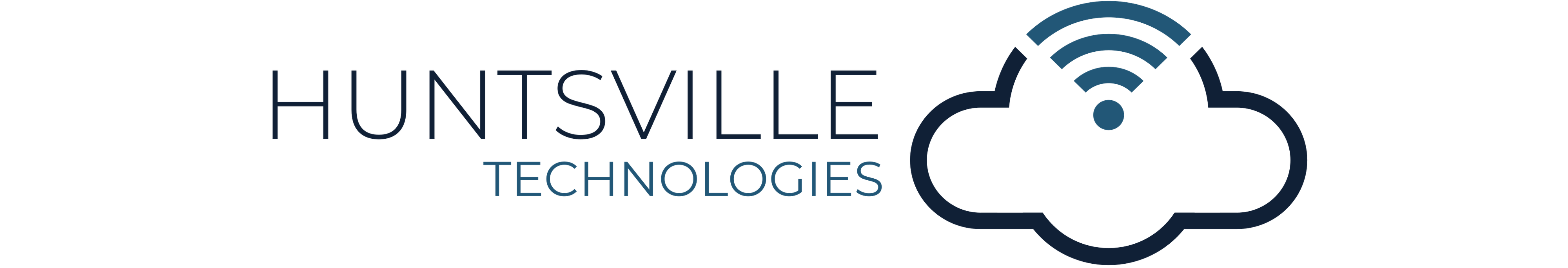 Huntsville Technologies Logo Cloud Design
